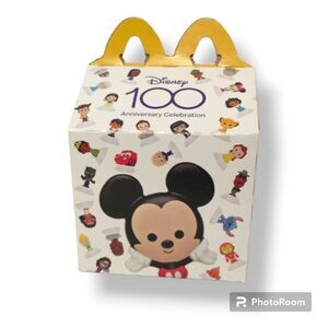 2023 Disney 100th Anniversary McDonalds Happy Meal Box EMPTY BOX ONLY